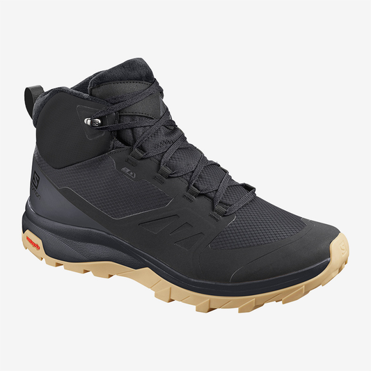SALOMON shoes Outsnap CS WP black
