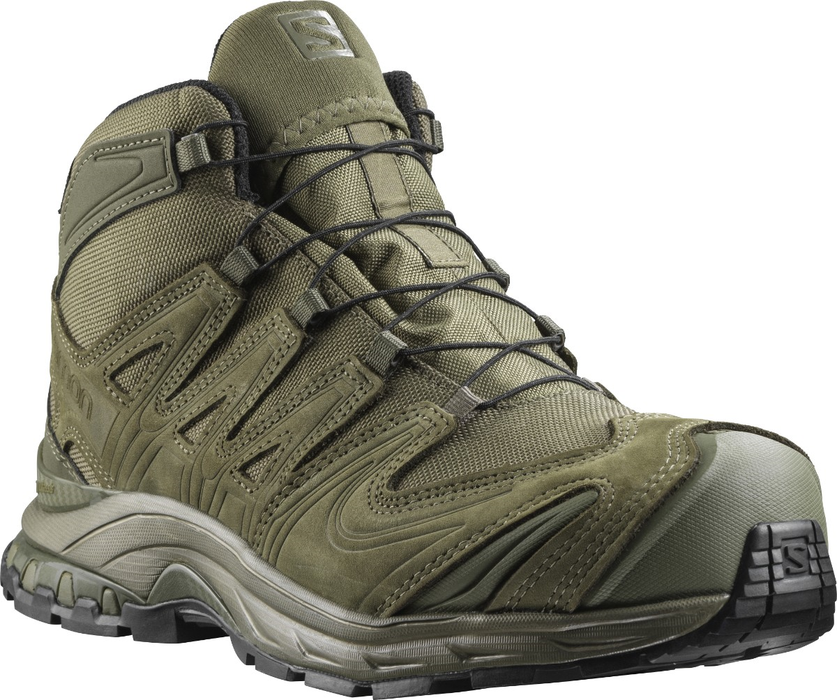 SALOMON taktische Schuhe XA Forces Mid GTX EN ranger green