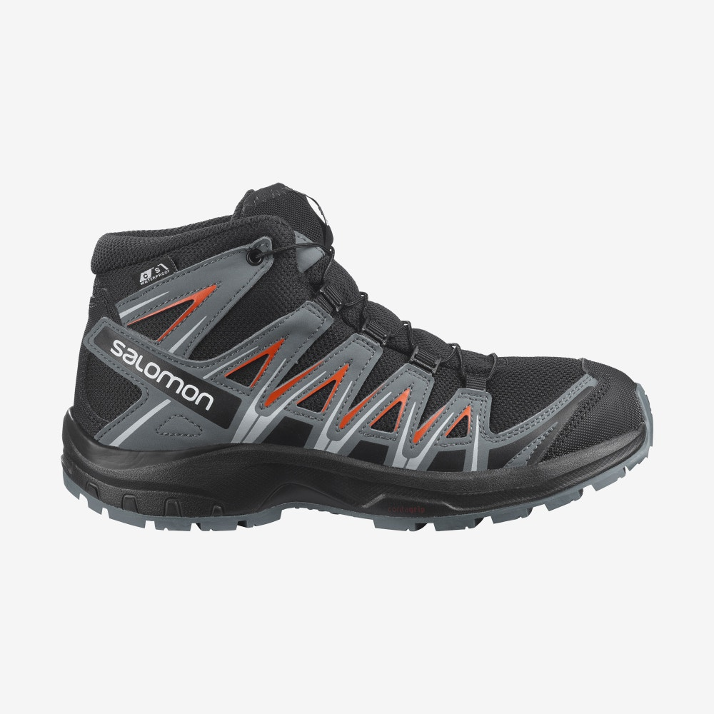 SALOMON обувь XA Pro 3D Mid CSWP J black/grey/orange