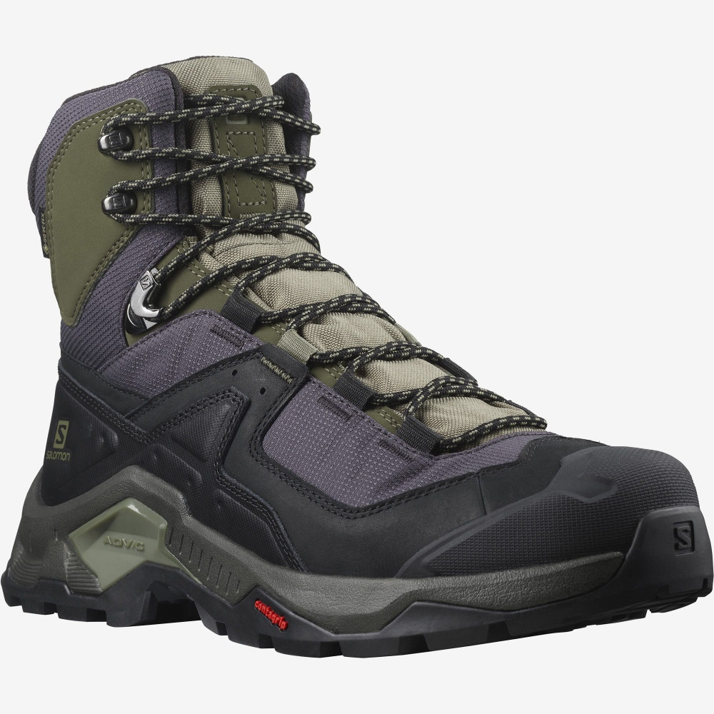 SALOMON shoes Quest Element GTX black/camo green