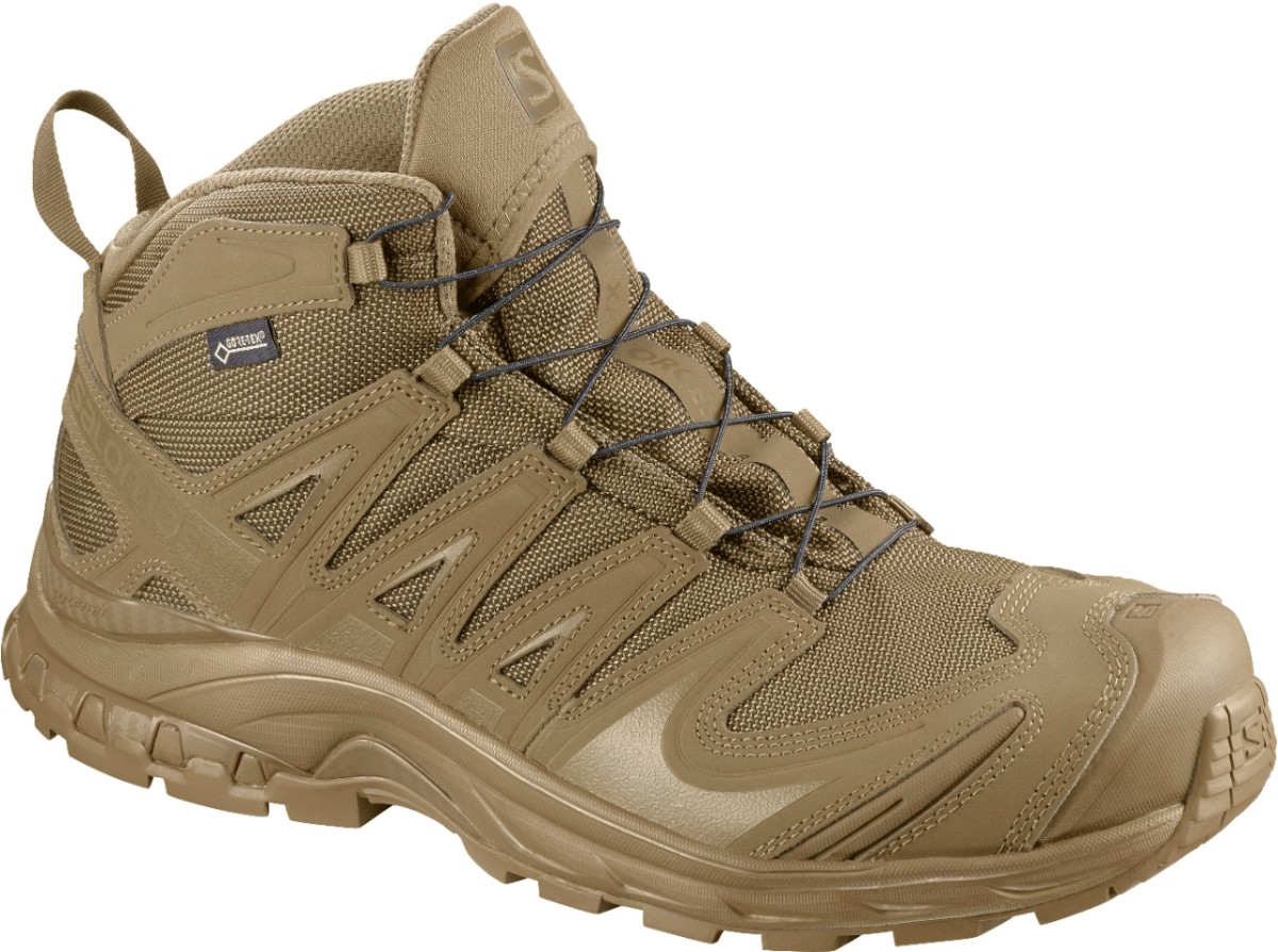 SALOMON тактические обувь XA Forces Mid GTX coyote brown