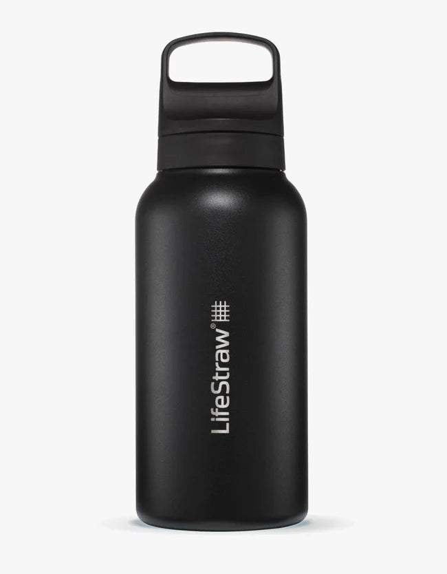 LifeStraw Go 2.0 Edelstahl Wasserfilterflasche 1L