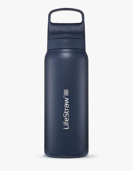 Фильтр для воды LifeStraw Go 2.0 из нержавеющей стали, 700 мл