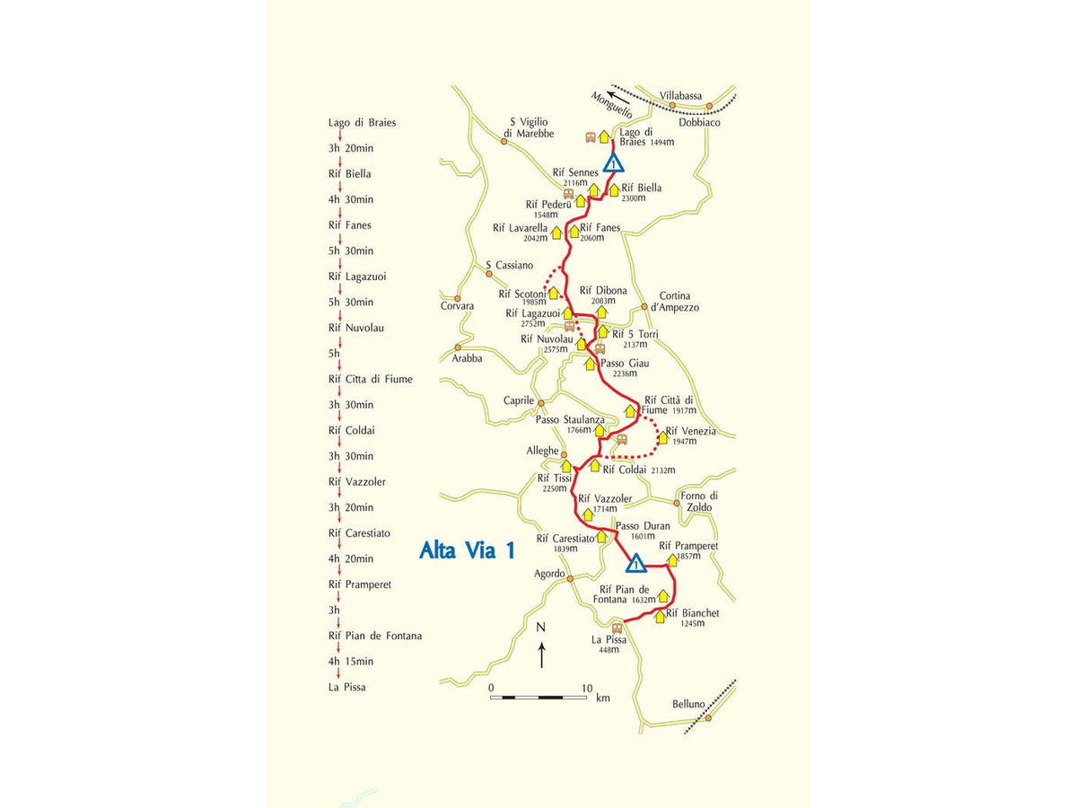 Alta Via 1 - Trekking in den Dolomiten (ENG) - NATURRAUS.DE