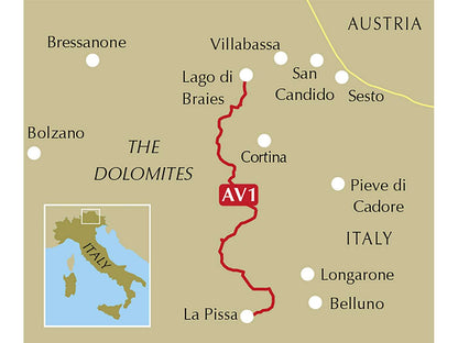 Alta Via 1 - Trekking in den Dolomiten (ENG) - NATURRAUS.DE