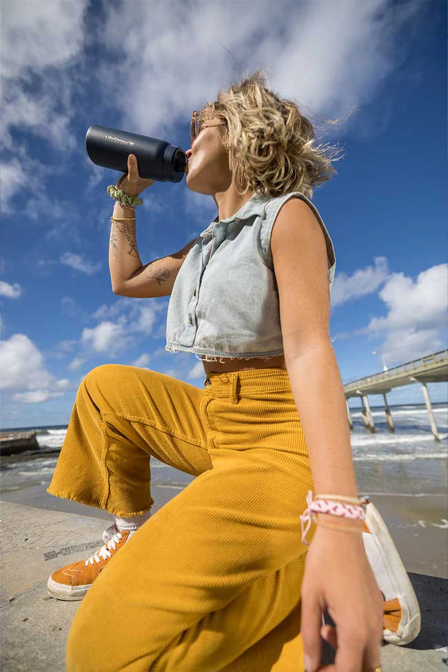 Фильтр для воды LifeStraw Go 2.0 из нержавеющей стали, 700 мл