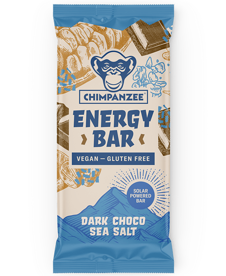 Chimpanzee Energieriegel Dunkle Schokolade & Meersalz - NATURRAUS.DE