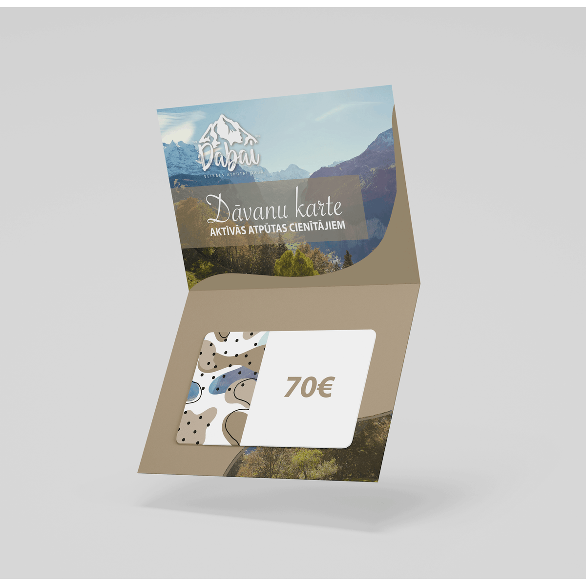 Gift Card worth 70EUR - DABAI.LV
