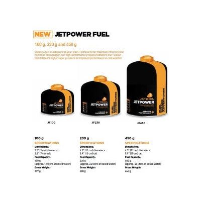 Jetboil Jetpower fuel 450g Gas - DABAI.LV