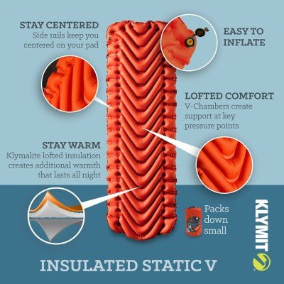Klymit Insulated Static V - NATURRAUS.DE