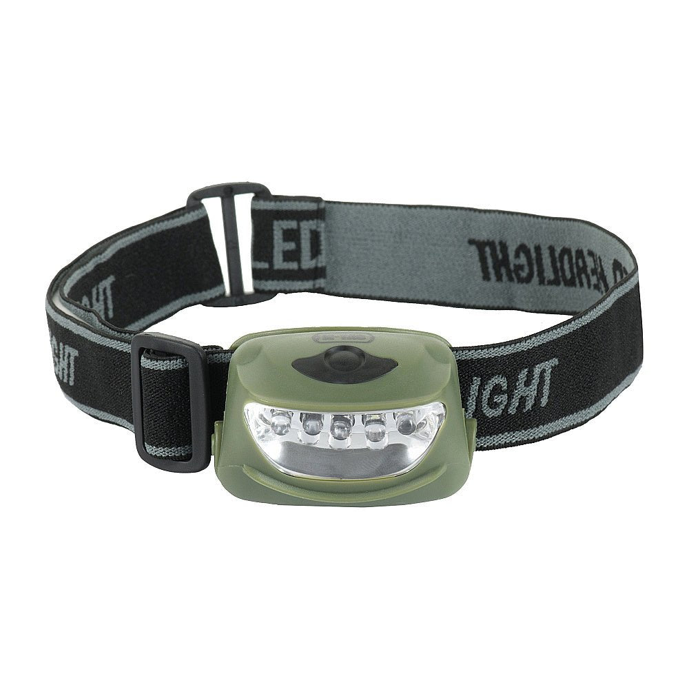 M - Tac 4+1 LED Kopflampe - NATURRAUS.DE