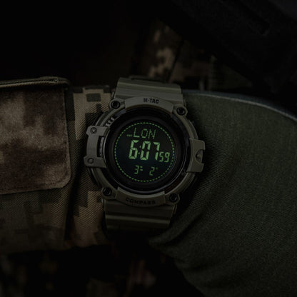 M - Tac Tactical Watch with Compass - DABAI.LV