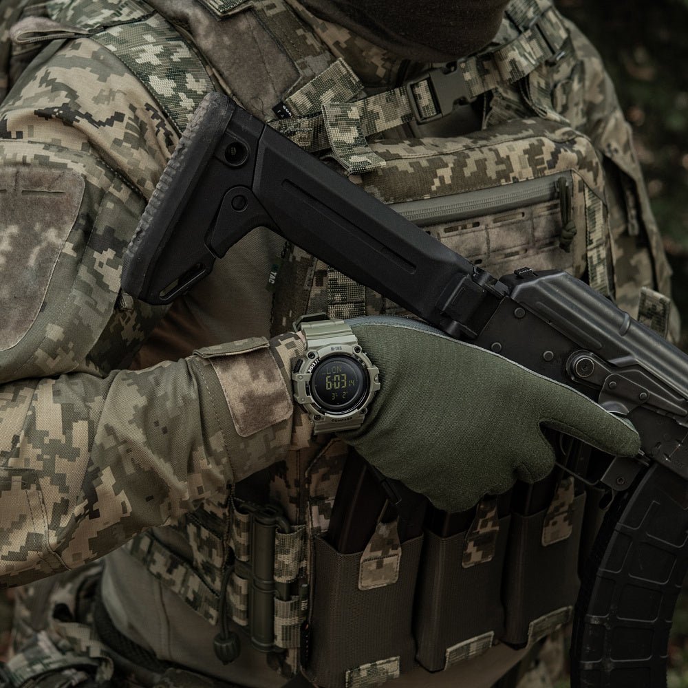 M - Tac Tactical Watch with Compass - DABAI.LV