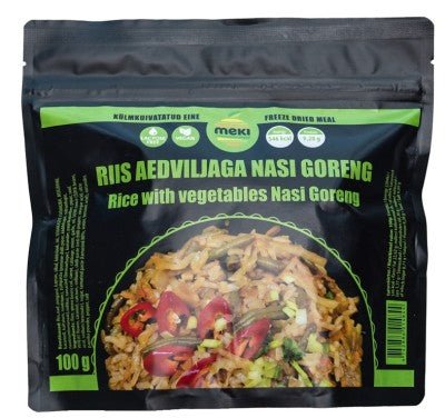 MEKI Reis mit Gemüse Nasi Goreng 100g - NATURRAUS.DE