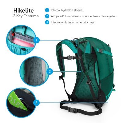 Osprey Hikelite 26 - dabai.lv