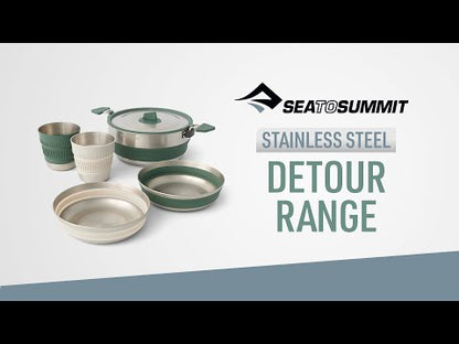 Sea To Summit Detour Edelstahl Faltbarer Topf - 3L