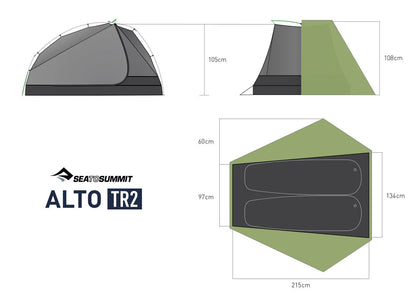 Sea To Summit Alto TR2 - dabai.lv