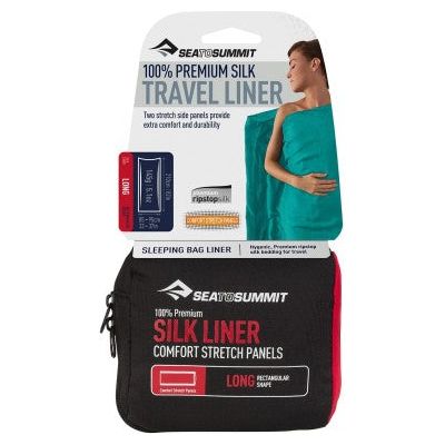 Sea To Summit Silk Stretch Liner - Long - dabai.lv