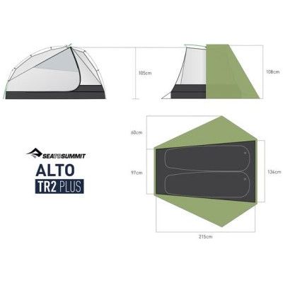 Sea To Summit StS Alto TR2 Plus - dabai.lv