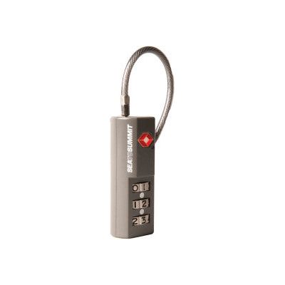 Sea To Summit Travelling Light Combo Cable TSA lock - dabai.lv