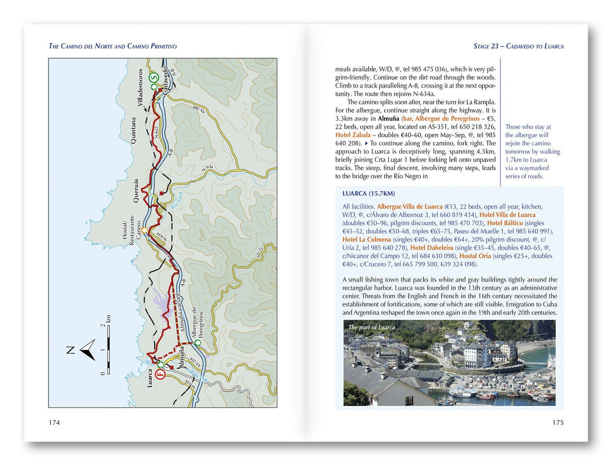 The Camino del Norte and Camino Primitivo To Santiago de Compostela and Finisterre from Irun or Oviedo (ENG) - dabai.lv