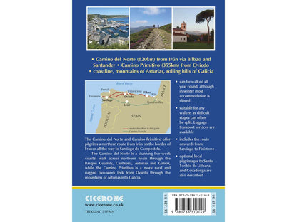 The Camino del Norte and Camino Primitivo To Santiago de Compostela and Finisterre from Irun or Oviedo (ENG) - dabai.lv