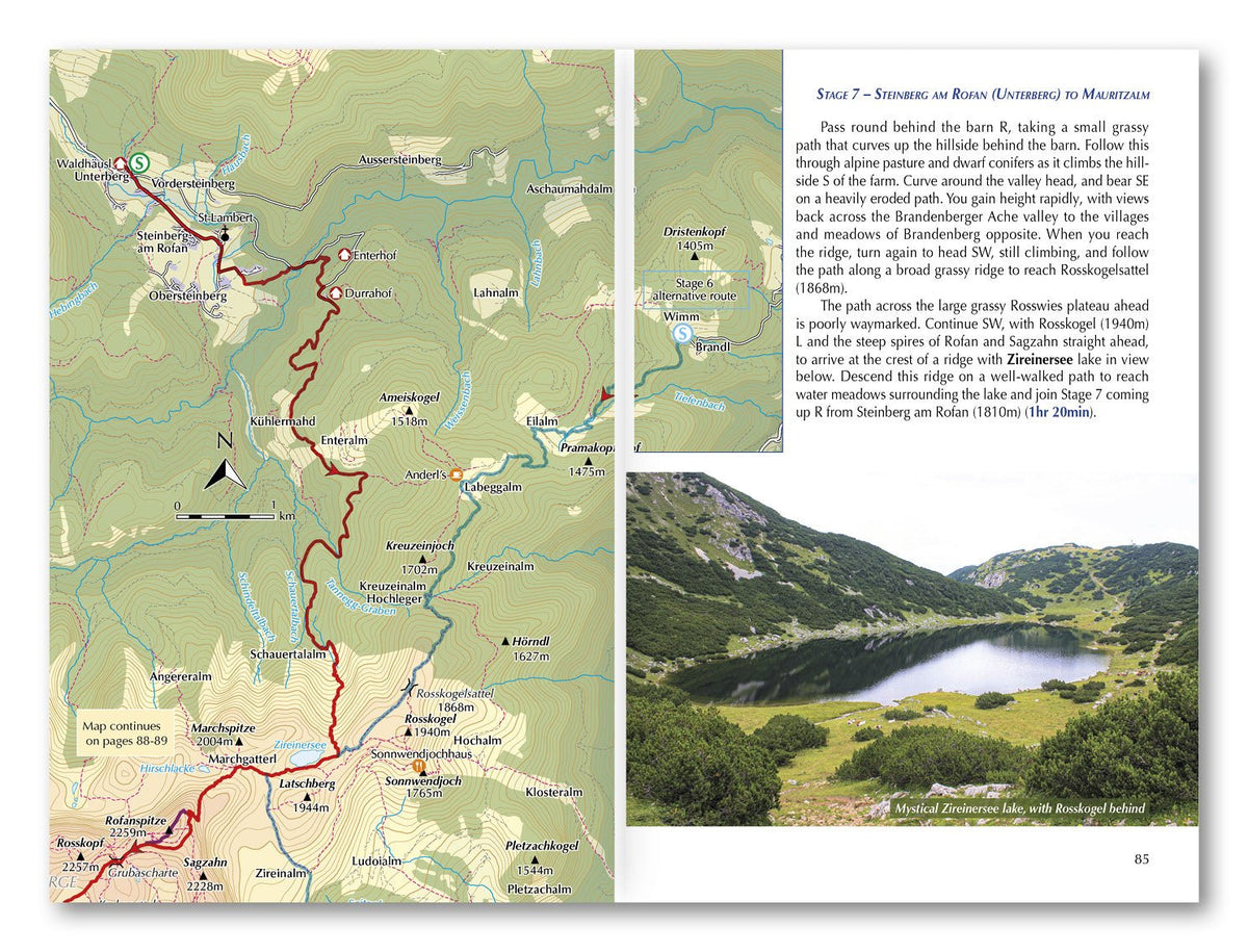 Trekking Austria's Adlerweg - The Eagle's Way (ENG) - dabai.lv