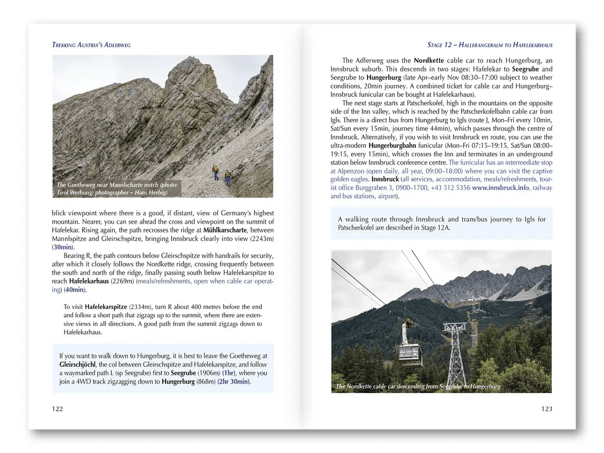 Trekking Austria's Adlerweg - The Eagle's Way (ENG) - dabai.lv