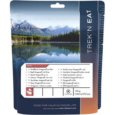 TREK`N EAT Rindfleisch Stroganoff mit Reis - NATURRAUS.DE