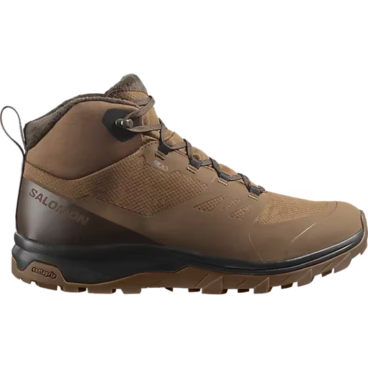 SALOMON shoes Outsnap CS WP dark earth